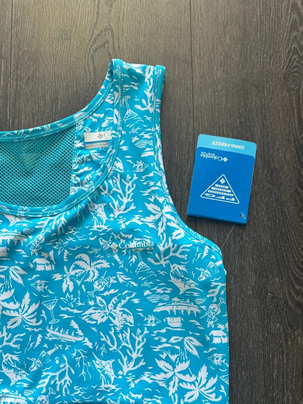Columbia vibrant turquoise